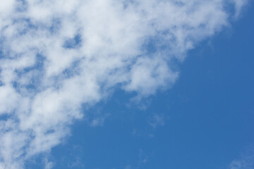 blue sky with cloud texture and background