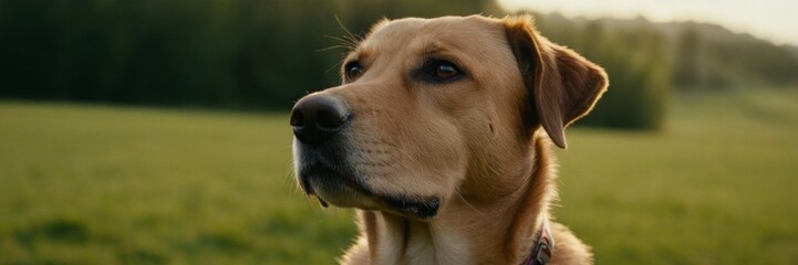 golden retriever portrait