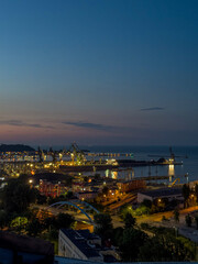 port morski Gdyni - widok z góry