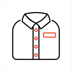 Shirt vector icon