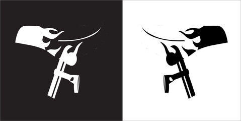 IIlustration Vector graphics of Cycling icon