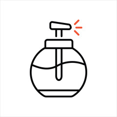 Perfume vector icon