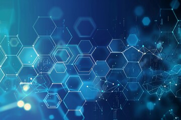 Obraz premium - Ideal for use in presentations, publications, and marketing materials related to healthcare and science. , Innovative healthcare and medical pattern design with a scientific background.