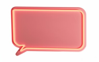 This image features a colorful speech bubble rendered in stunning detail.