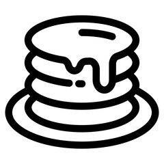 Pancakes Icon For Design Element