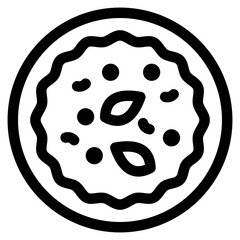 Quiche Icon For Design Element
