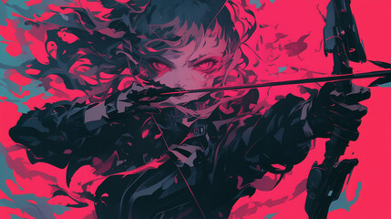 sagittarius personification women 2, AI-generated