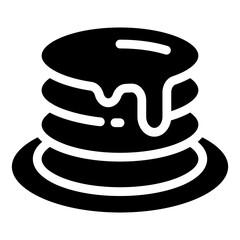 Pancakes Icon For Design Element