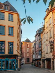 Fototapeta premium Architecture of Rouen Old Town