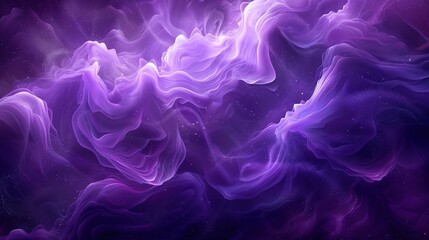 abstract background, backdrop in Purple Fuzz, swirling, wavy