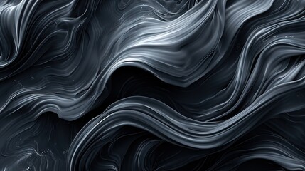Obraz premium abstract background, backdrop in black Fuzz, swirling, wavy 