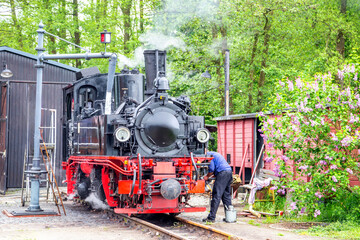 Kleinbahn, Prignitz, Lindenberg, Groß Pankow, Brandenburg, Deutschland 