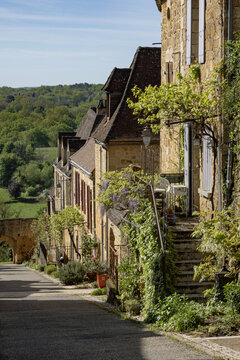 Village de Domme en Dordogne en France