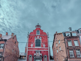 Obraz premium Antique building view in Namur, Belgium