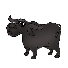 Cute cartoon animal characters, bright colors