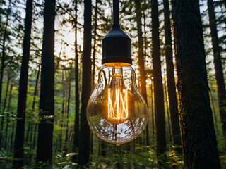 Sustainable energy concept | Green energy | Futuristic thinking