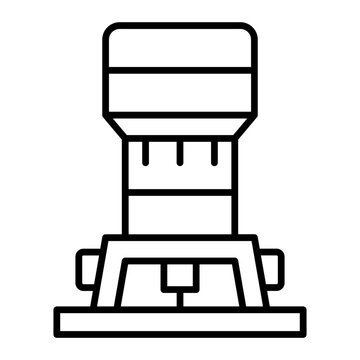 recommend clip art: Wood Cutter icon. outline icon