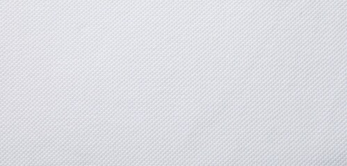 Texture of white fabric as background, top view