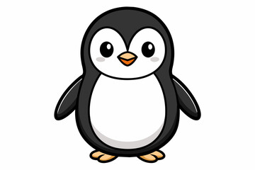 cute penguin vector illustration