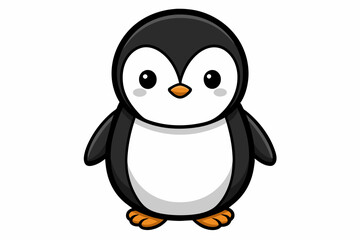 cute penguin vector illustration