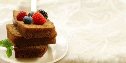pastry dessert cake tart with fresh berries