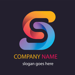 logo This design element can be used for a good and elegant company brand