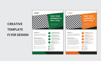 Modern flyer design , poster flyer design layout. set with blue, green, red, vector leaflet design presentation. flyer template A4 size.