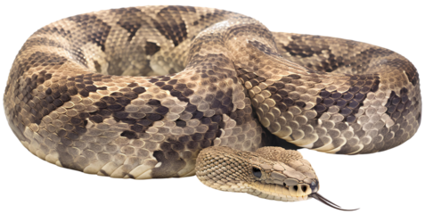 snake  isolated on transparent background.