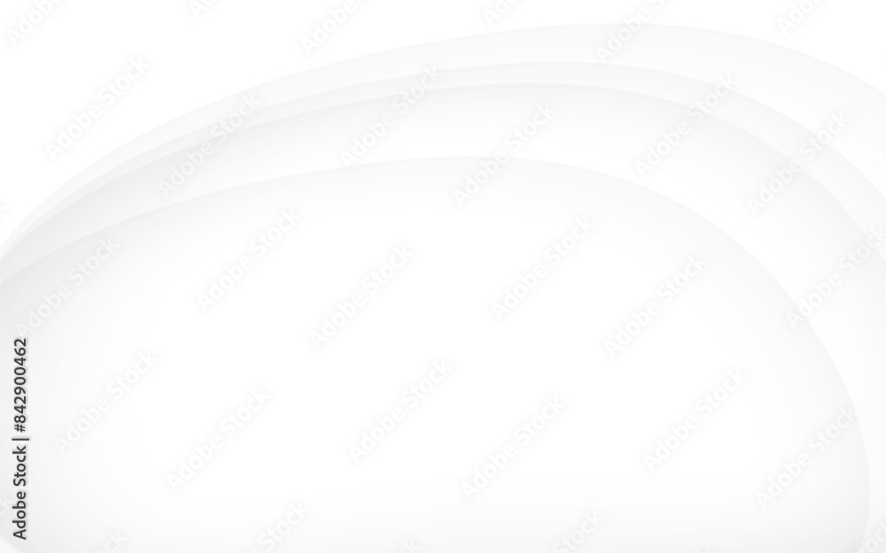 Poster minimalistic white background with soft, flowing wave patterns, ideal for a clean and modern design 