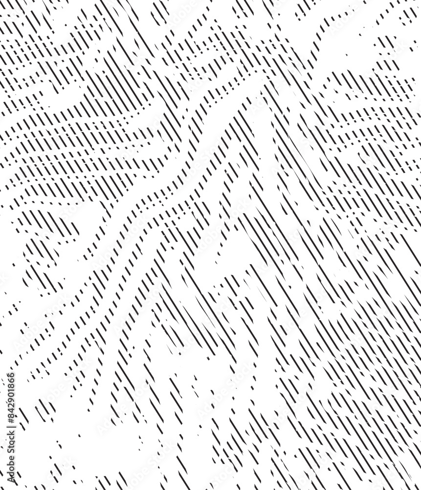Poster fully editable vector element. grunge lines texture. abstract textured effect. black isolated on whi