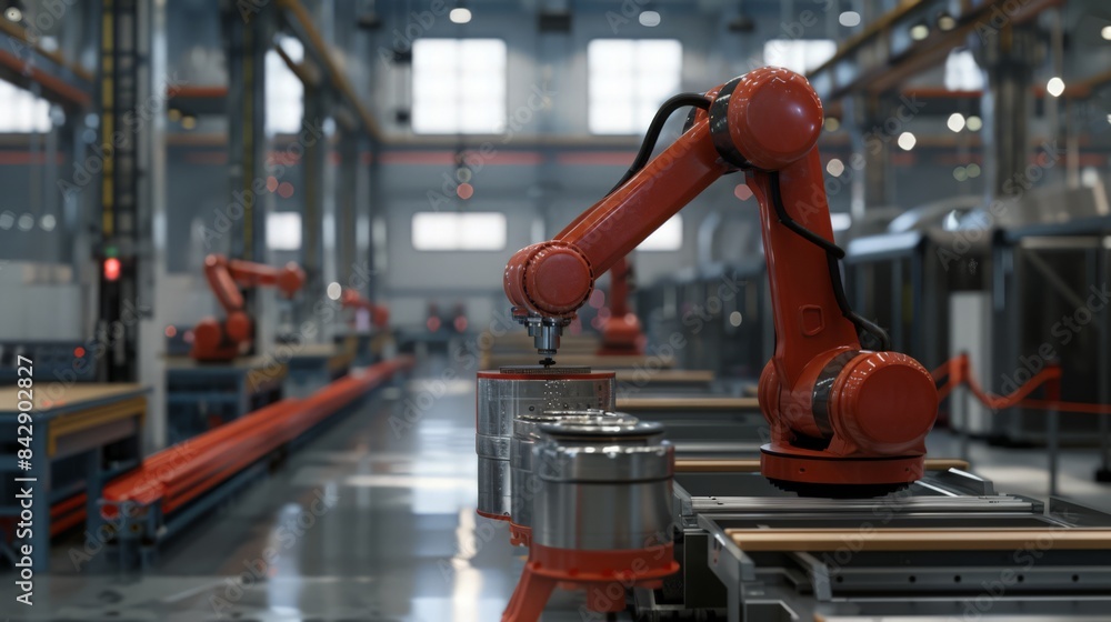 Aufkleber advanced robotics and automation streamline the production process, enhancing efficiency and precisi