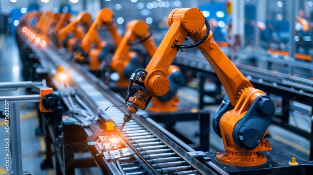 Aufkleber advanced robotics and automation streamline the production process, enhancing efficiency and precisi