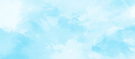 gradient light white sky background with fluffy clouds .Nature landscape in environment day horizon skyline view .cloudy in sunshine calm bright winter air background .