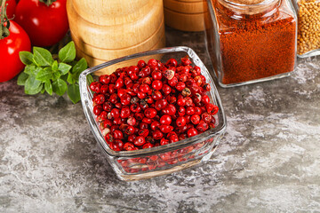 Red pepper corn aroma seeds