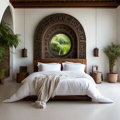 Carved Bed