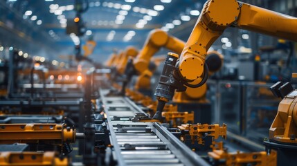 Skilled technicians oversee the production line, ensuring smooth and continuous operation