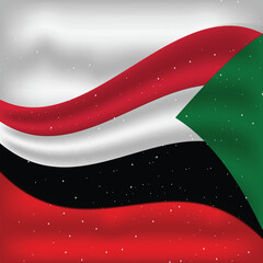 Palestine Flag Vector Design Template