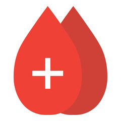 Fototapeta premium red blood icon