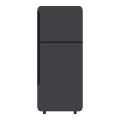 refrigerator isolated on white