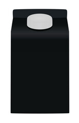 Liquid pack template. vector illustration