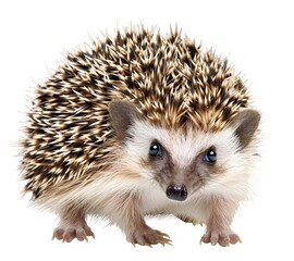 Obraz premium Keywords: hedgehog, porcupine, animal, mammal, UHD, 4K, sharp focus, wildlife, nature, closeup.