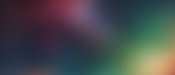 Blue purple pink color gradient wave background grainy texture dark abstract web banner header backdrop design copy space
