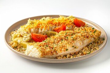 Melt-in-Your-Mouth Baked Haddock with Cheddar Crust