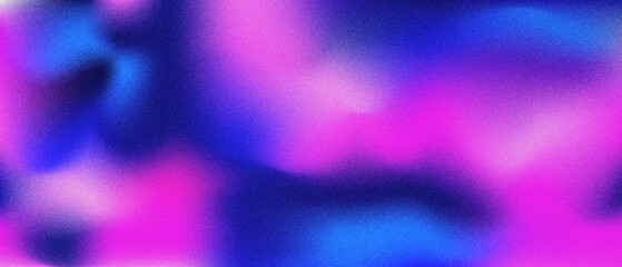 Dark blue purple grain texture gradient background magenta pink glowing color grainy poster banner design