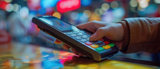 Payment by smartphone via pin pad