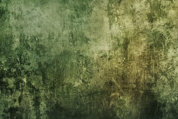 Obraz premium Green and brown textured background with a worn vintage design. The distressed design gives the image a grunge effect