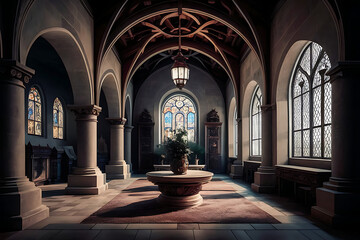 Obraz premium interior of church