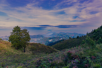 great landscape in the mountains