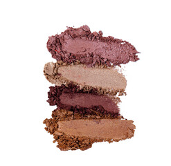 Eyeshadow stroke palette texture swatch