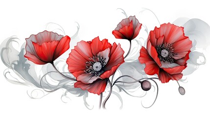 red poppy flower